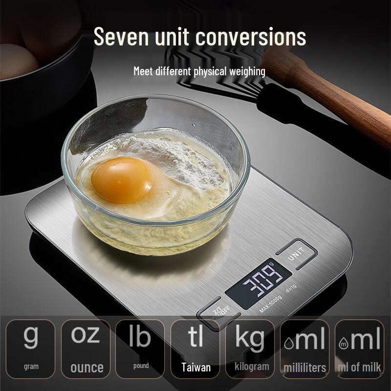 BORO High-Precision Stainless Steel Digital Kitchen Scale