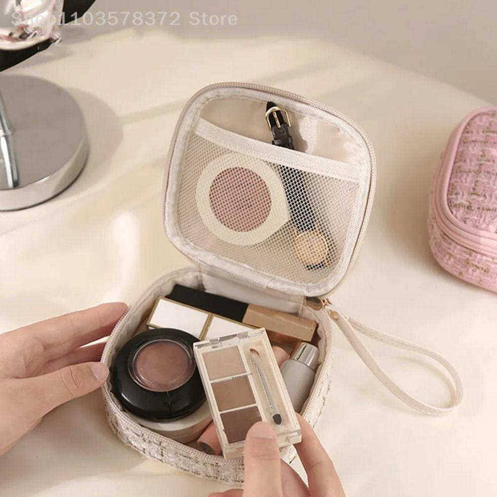 French Style Makeup Bags Large Capacity Toiletry Bag Fashion Storage Pouch  Outdoor Travel