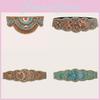 Boho Style Beaded Waist Belt With Elastic Closure For Women Festival And Party Accessory