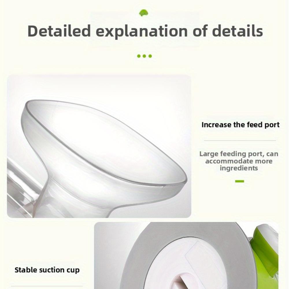 Manual Fruit Juicer with Hand Crank , Heavy Duty Plastic Construction, Non Electric Citrus , Berry Juicer for Lemons, Oranges, Apples, Berries