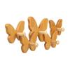Solid Wood Butterfly Wall Hooks – Nordic Style Entryway Organizer for Coats, Keys & Small Items Storage
