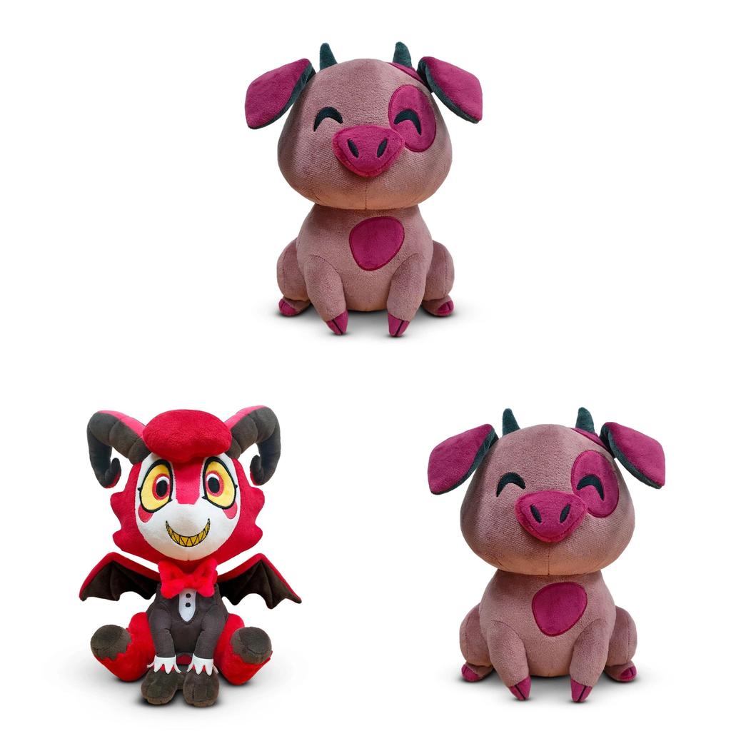 Hazbin Hotel Fat Niggets Plush Toy With Soft Crystal Material For Kids And Collectors