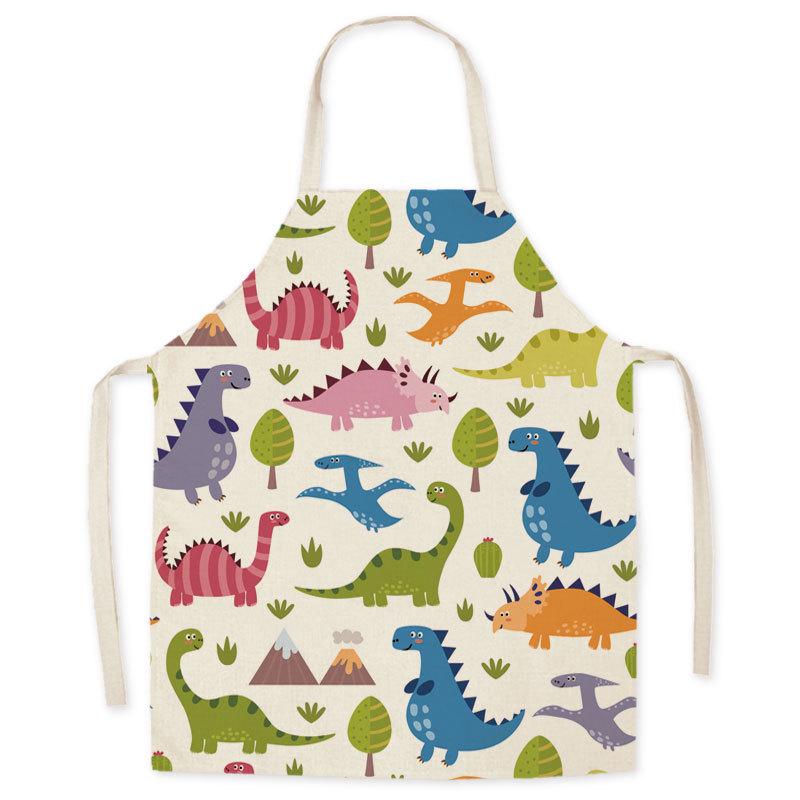 Logo Printed Kitchen & Catering Apron for Supermarkets and Milk Tea Shops