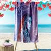 Sabrina Carpenter Glow Print Strandtuch, Großes Weiches Schnelltrocknendes Handtuch für Strand Camping Schwimmen