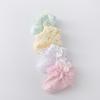 4Pairs/lot Spring Autumn Newborn Baby Socks For Girls Cotton Lace Infant Girls Sock Princess Bow Toddler Baby Girls Socks 0-24M