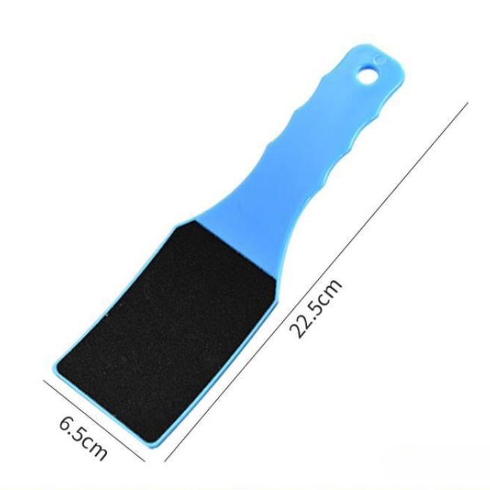 

Большая педикюрная пилка для ног, инструмент для удаления мозолей, шлифовальный инструмент для удаления огрубевшей кожи, двухсторонняя пилка для педикюра A синий