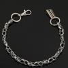 Silver Men Skull Wallet Chain 40/60cm Hip Hop Rock Jeans Keychain Gothic Punk Heavy Waist Chain