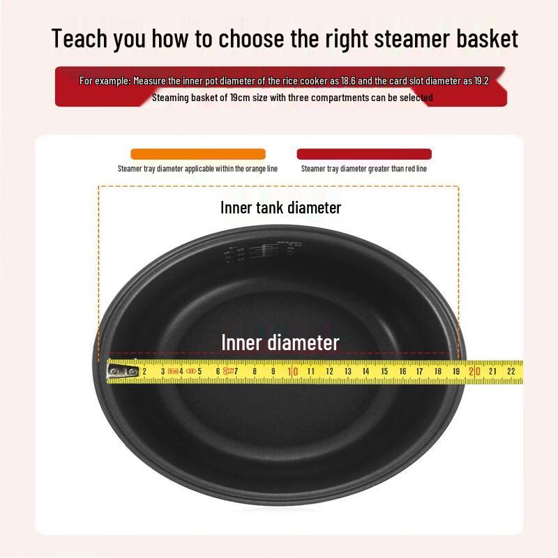 Food Grade Stainless Steel Multi-Compartment Steamer Rack