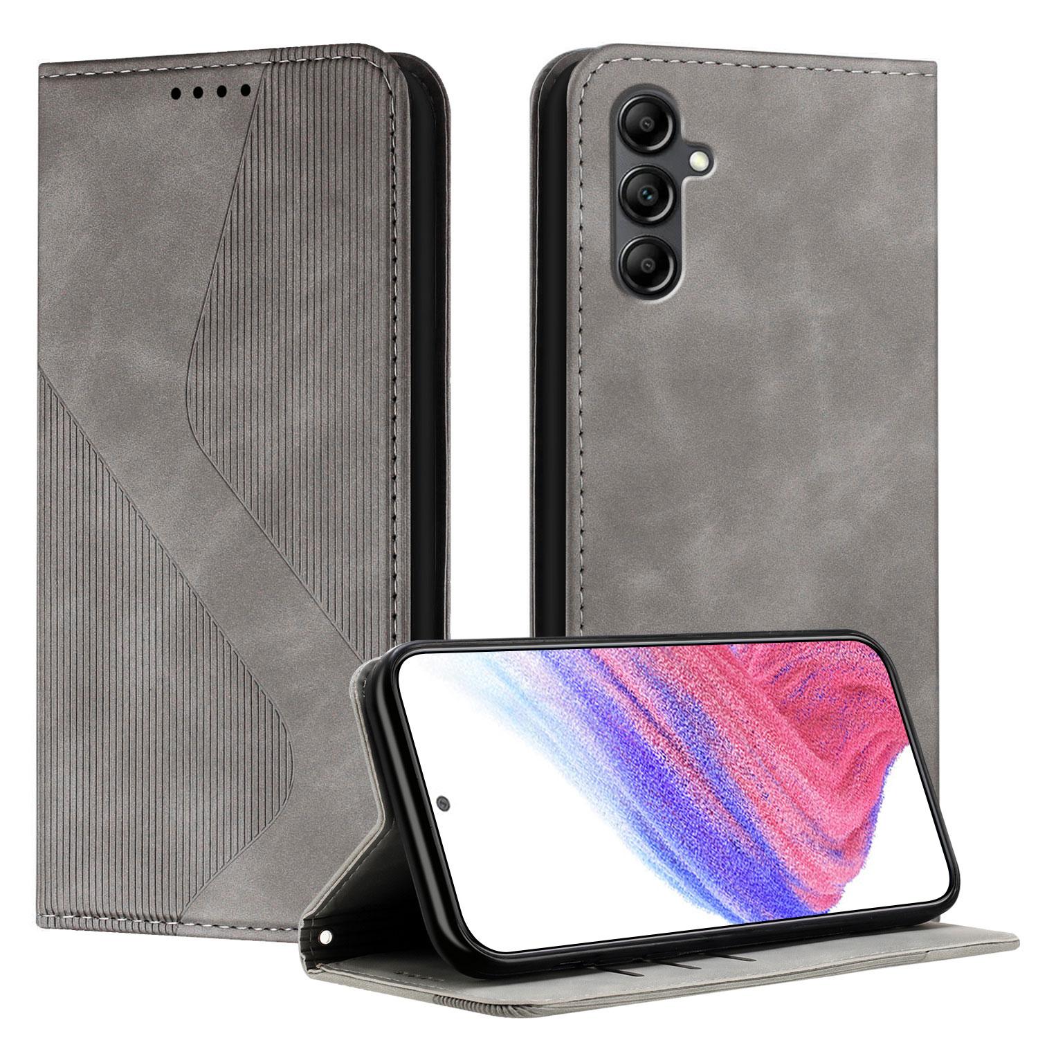 

For Samsung Galaxy A15 4G/Galaxy A15 5G Phone Cover Skin-touch Feel Leather Wallet Case with Stand