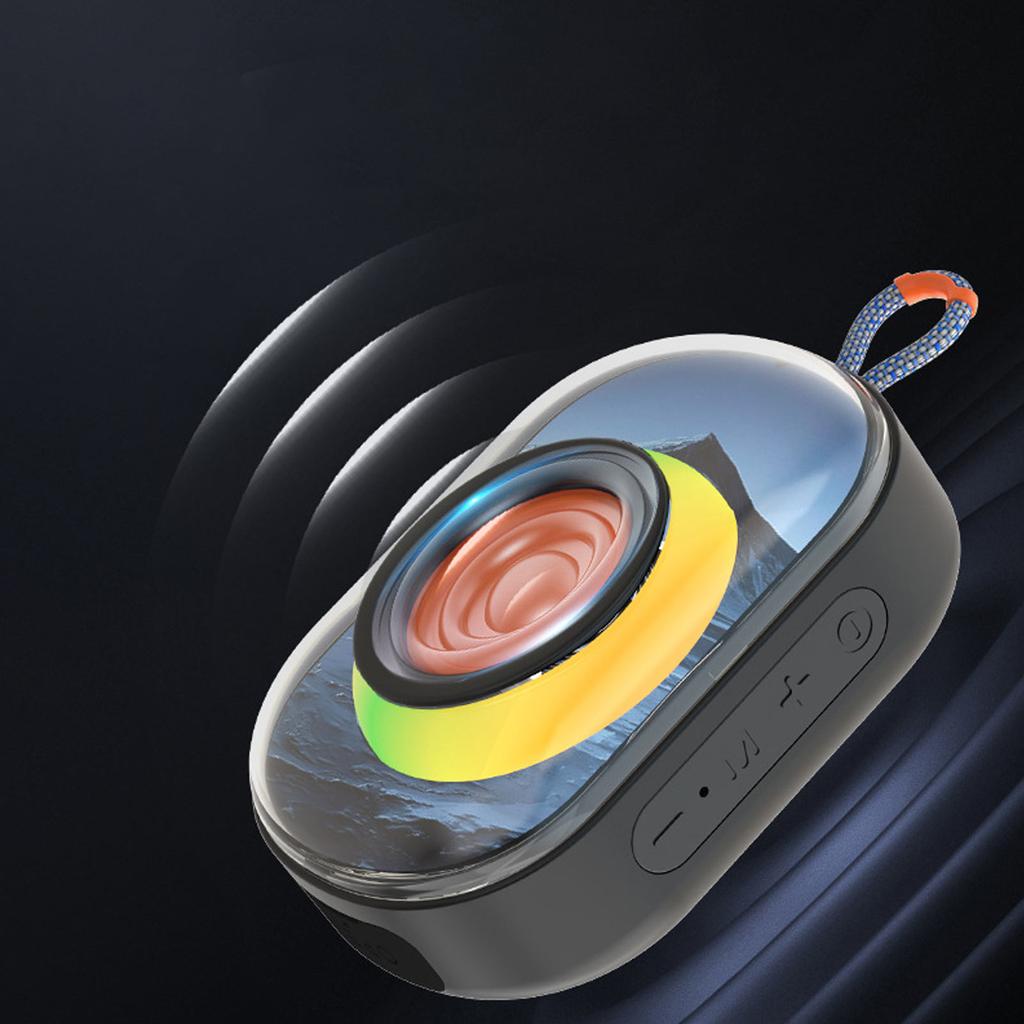 Portable Bluetooth Speaker IPX6 Waterproof 1200mAh Type C Charging Built in Mic Wireless Bluetooth 5