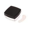 Tragbare Mini 5G Puderdose Leer Sieb Loser Puder Tiegel Quadratische Dose Mit Puderquaste Kosmetik Reise Make-up Tiegel Siebbehälter