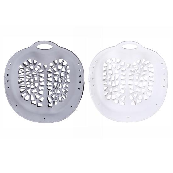 Laundry Bag TPR Material Soft Reliable Elastic Tear-Resistant Washing Machine Laundry Bag with Side Zipper