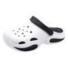 Men's hole shoes are breathable and non-smelly, and the thick-soled non-slip bag head cool slippers are worn outside summer beach slippers.