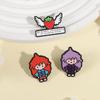 Game Characters Enamel Pins Custom Golden Strawberry Is Working Hard Brooches Lapel Badges Clothes Jewelry Gift for Kids Friends