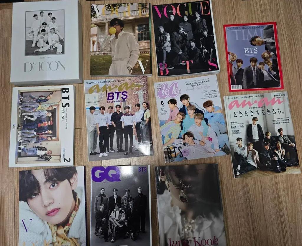 BTS magazines compilation