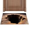 3D Rugs Optical Illusion Non-Slip Visual Room Doormat Decoration Non-Slip Door Mats for Entryway Kitchen Bathroom Entrance Patio