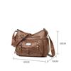 High Quality Soft PU Leather Shoulder Crossbody Bags for Women Designer Brand Messenger Tote Bag Luxury Female Fashion Hand Bag