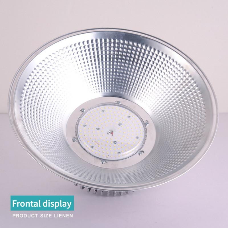 100W/150W/200W/250W/300W LED Finned Factory Lighting Explosion-proof Pendant Lights High Brightness Sports Hall Lamp New Industrial Mining Light