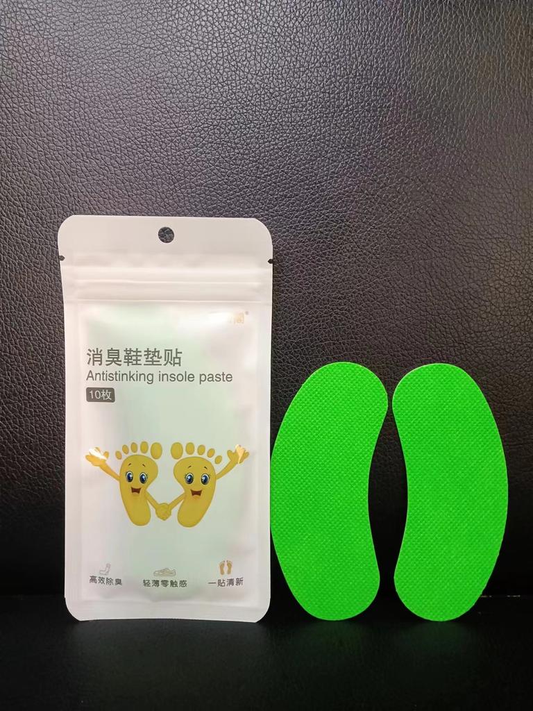 10 ks Samolepka deodorant na boty Deodorant Zápach nohou Deodoranty Zápach tenisek Svěží Vložka deodorant Sterilizační samolepka
