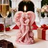 Wedding Decoration Mold Non-Stick Bride And Groom Candle Mold 3d Couple Silicone Mold Easy-Clean For Gift Candle Making Craft