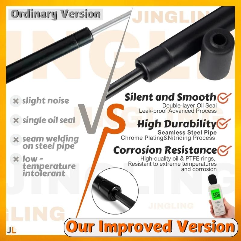 Qty(2) Hood Struts for Suzuki Vitara/Escudo 1998-2005 Front Bonnet Modify Gas Springs Shock Absorber Lift Supports Dampers