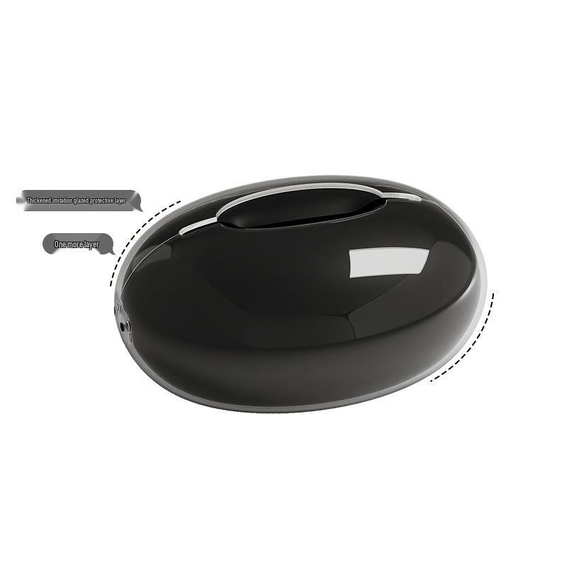 Cremeweiße High-End Luxus-Taschentuchbox für Zuhause - Eleganter Papierserviettenhalter für Wohnzimmer oder Couchtisch