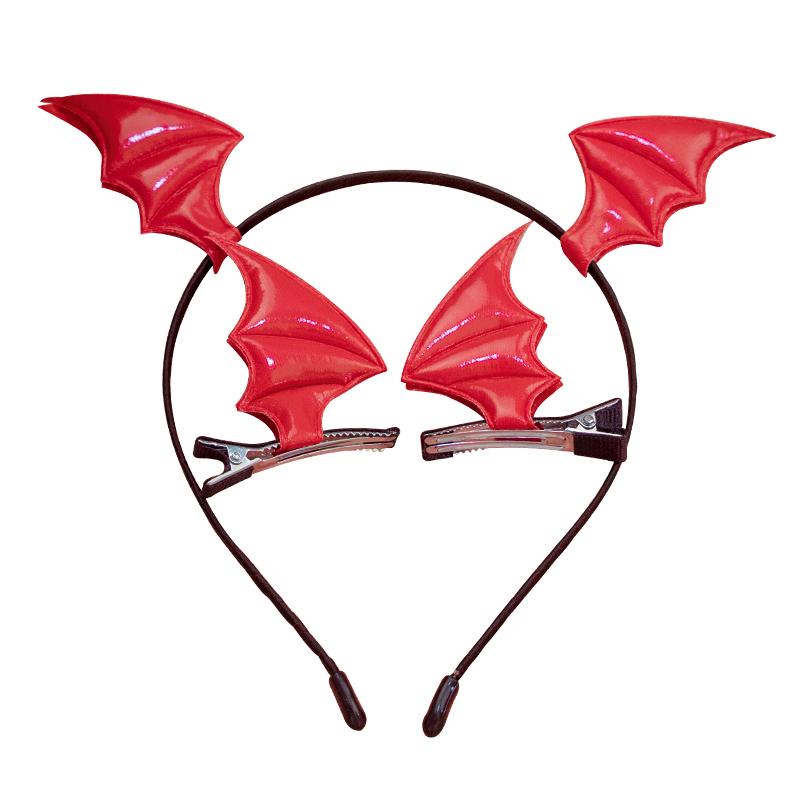 4PCS Halloween Headband Headwear Party Holloween Hair Clips Cosplay Costume Headbands Accessoires