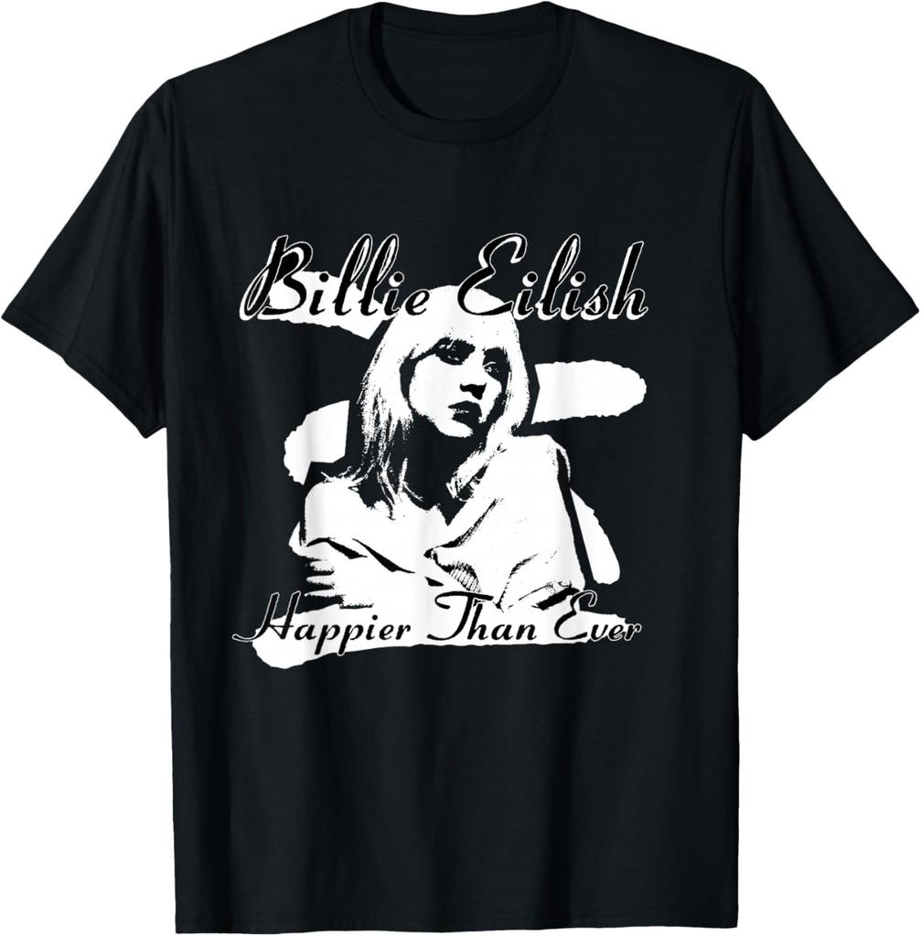 Billie Eilish  Hit Me Hard and Soft 2026 Unisexs TShirt Unisex ONeck 100 Cotton Short Sleeve Oversized Y2k Popular Graphic Tee