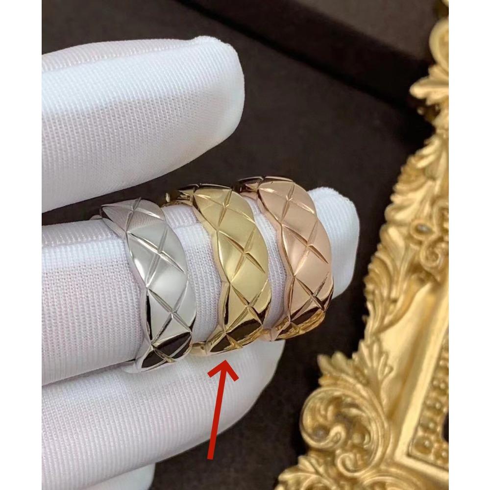 Bague Losange Haute Version en Argent Sterling 925 Plaqué Or 18K Petite Bague Parfumée Lisse Diamants Entiers Bague Seiko