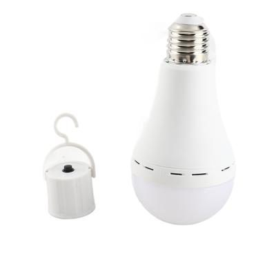 Pack of 2 Multifunctional Rechargeable 12W Emergency LED Light Bulbs 60W Equivalent 6000K Bright Outdoor Hanging Lamp