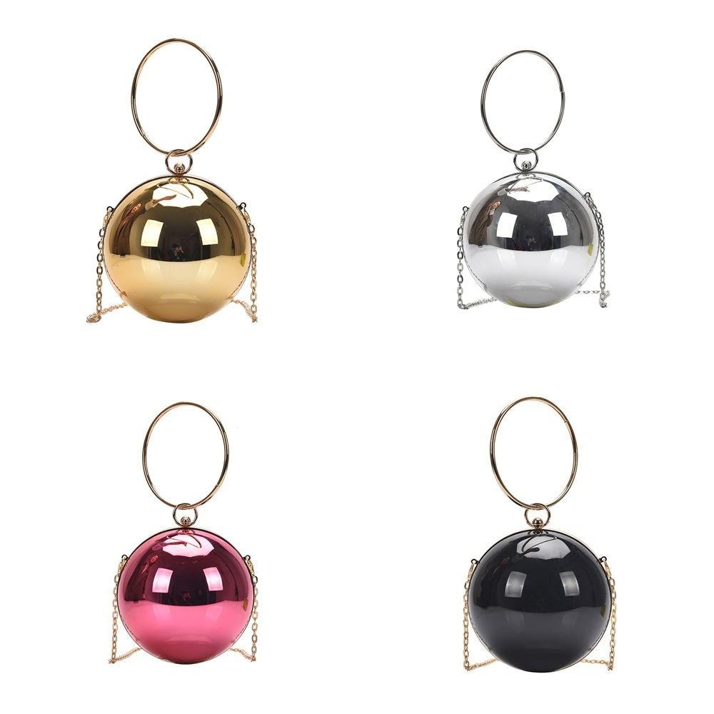 Kedjekula Handväska Armbandsväska Damkuvertväska Retro Kväll Bankettväska Fest