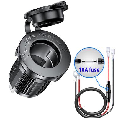 Auto Steckdose Auto Marine Motorrad ATV RV Buchse Power Outlet Buchse Buchse 12V Wasserdicht Stecker