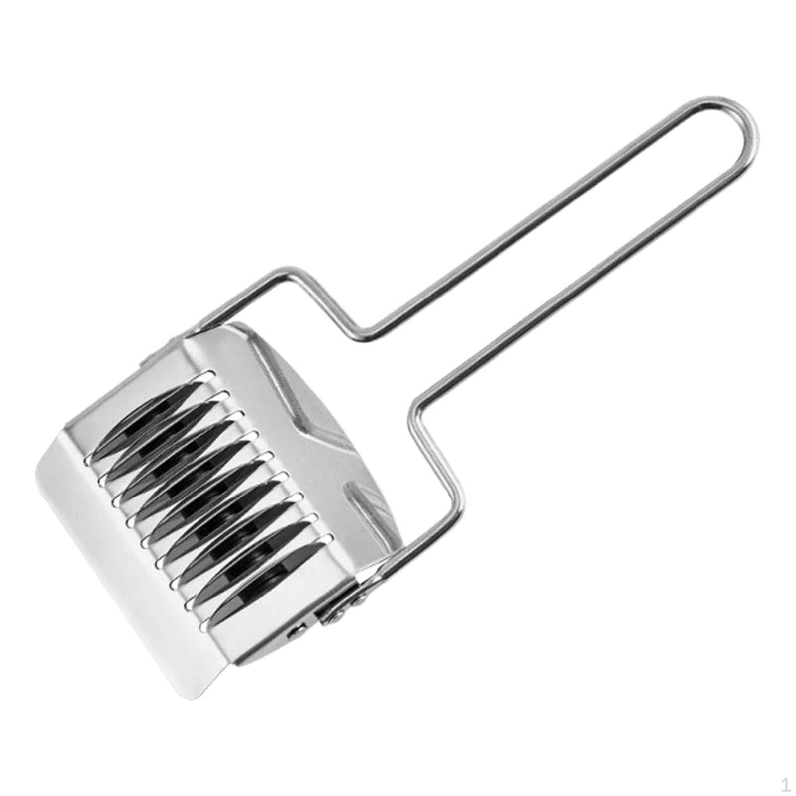 

Нож для теста из нержавеющей стали, многоцелевой, решетчатый ролик, легко моется, руководство B