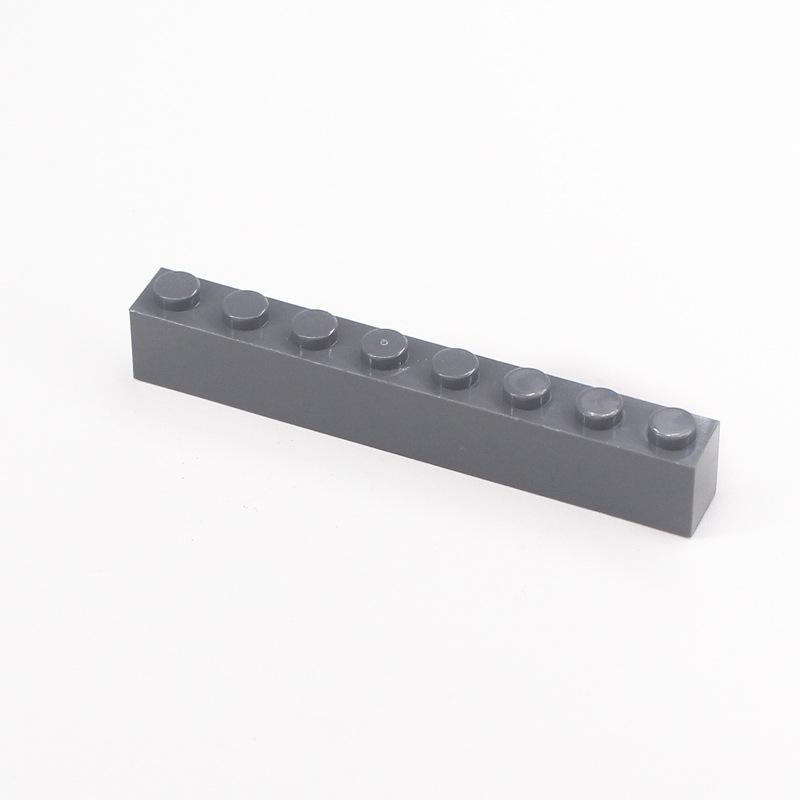 Small Particle Building Block Parts, Brick 1x8 Long Brick, Basic Accessories