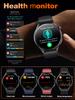 SACOSDING Men Smart Watch 1.56 inch AMOLED HD Screen Led Flashlight BT Calling ECG Health Monitoring Sports Fitness Tracker Women Smartwatch