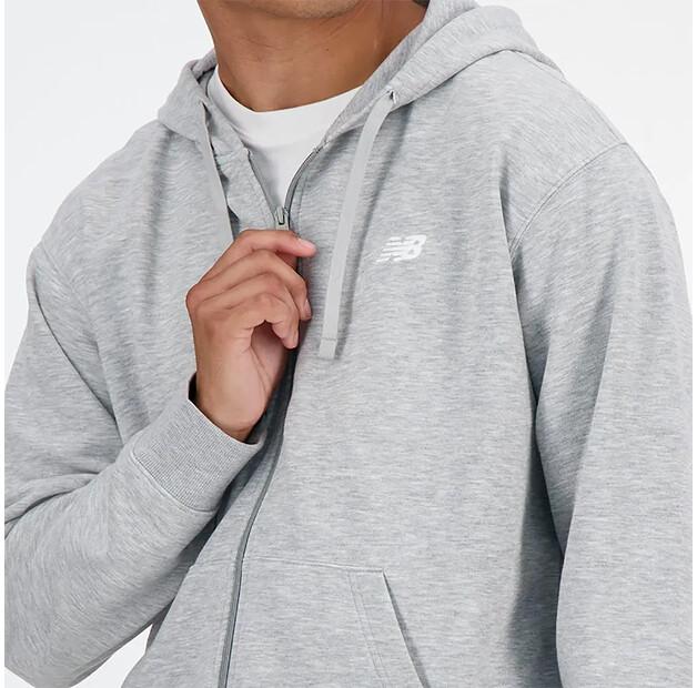 New Balance Sport Essentials Logo French Terry Full Zip Sweatshirt