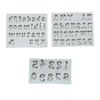 Silicone DIY Mold Interesting Home Bakery Alphabet Number Baking Tools Cakes Making Mould Cake Decorating Tool Kitchen Gadget