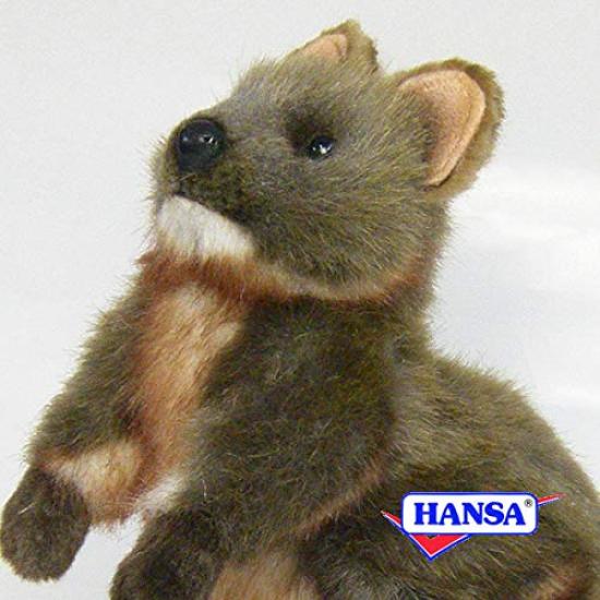 

HANSA 7362 Quokka Wallaby Plush 22cm Toy,