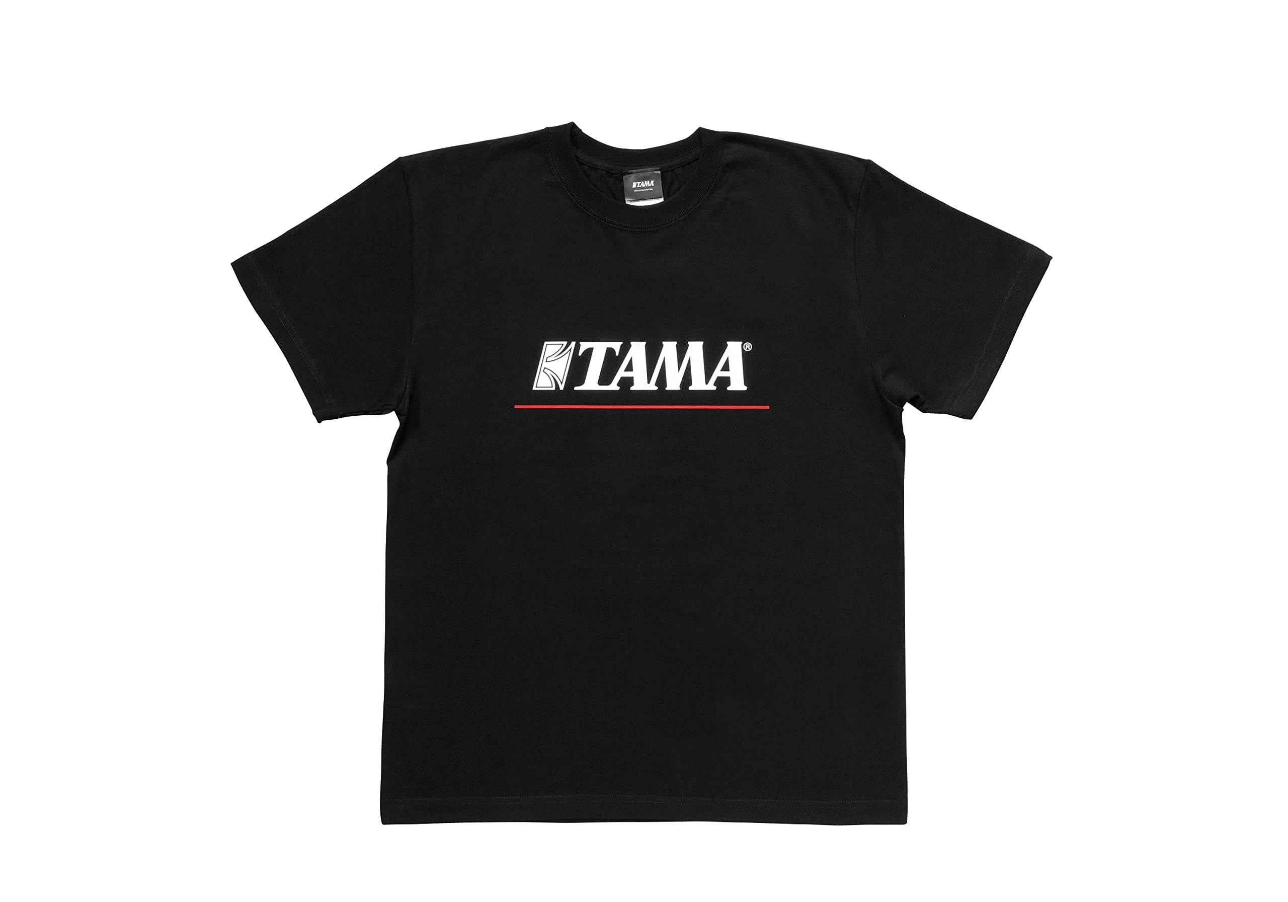 

TAMA Logo Design Short Sleeve Black TAMT004M T-Shirt [M Size] чорний