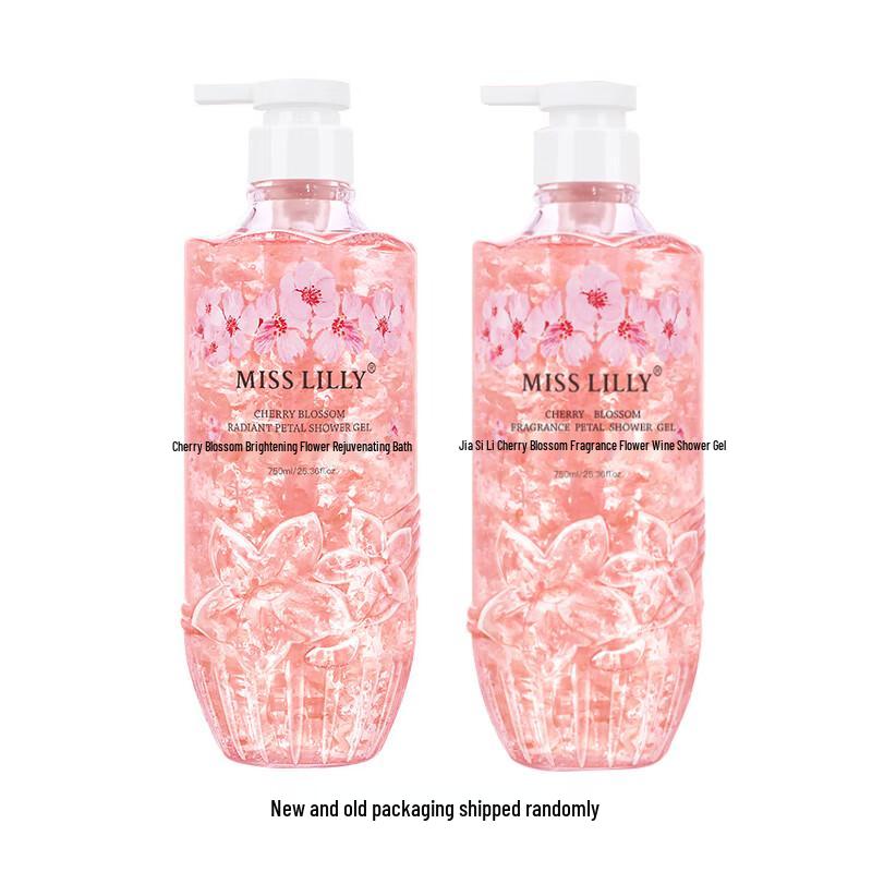 Miss Lilly Cherry Blossom Petal Shower Gel