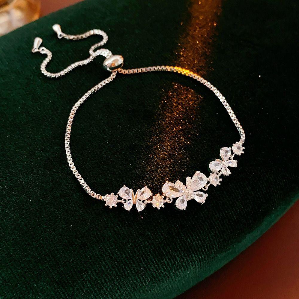 Roku Rotaslietas Strass Aproces Smalkas Vintage Cirkona Aproces Kristāla Tauriņa Aproces Dāvana