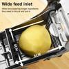 French Fry Cutter Stainless Steel Potato Chip Cutter with No-Slip Suction Base Versatile Vegetable Slicer for Potatoes Carrots Cucumbers
