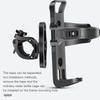 Bicycles Water Bottle Holder Cycling Bottle Rack Quick Release Round Tube Fixation Bottle Cage For Motorcycle Bikes