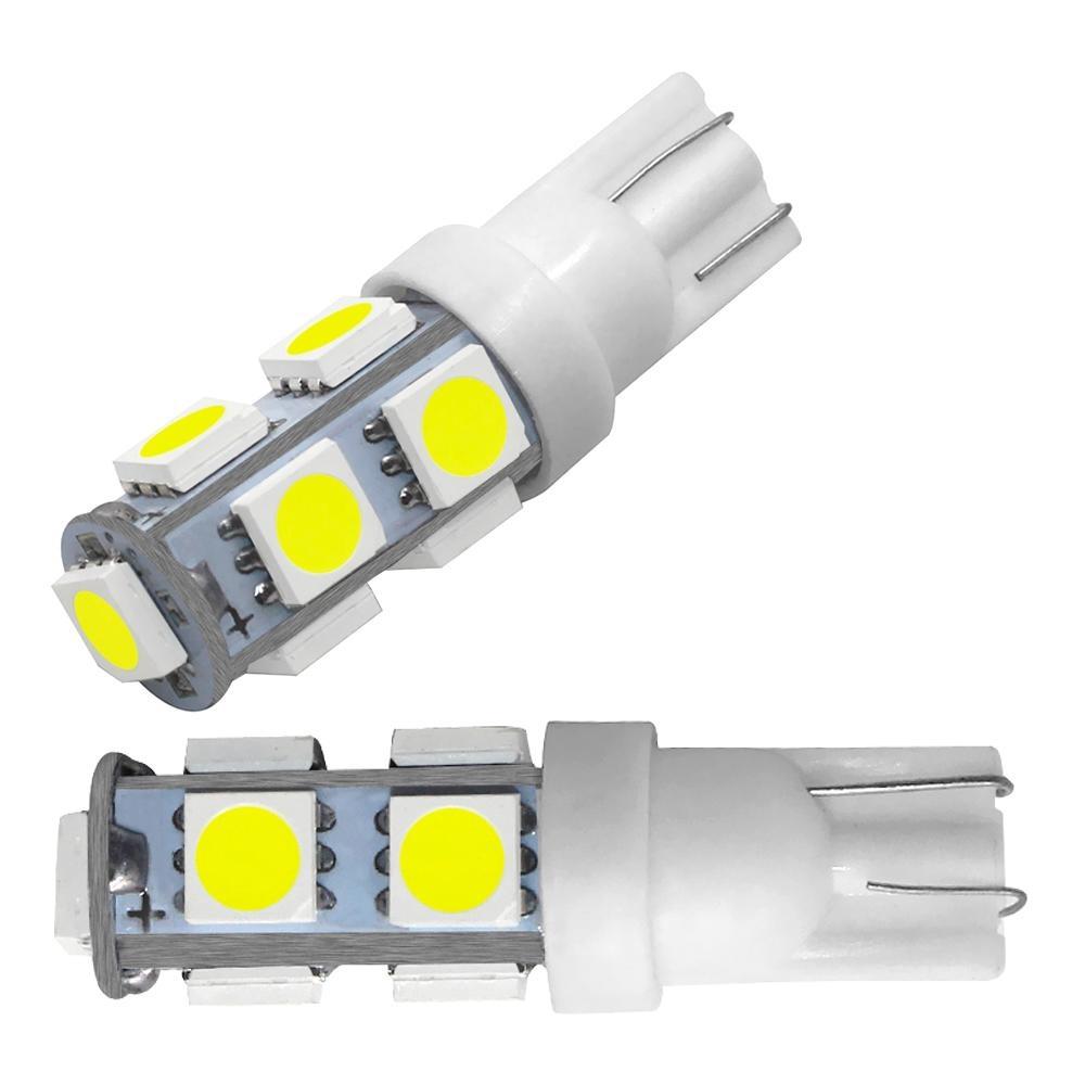 T10 W5W 5050 5SMD White Interior Lights LED Car Light Wedge Reading Lamp Bulbs Super Bright DC 12V