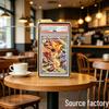 PSA/CGC Graded Pokémon Star Card Protective Case with Lanyard Hole - Magnetic Metal Design.