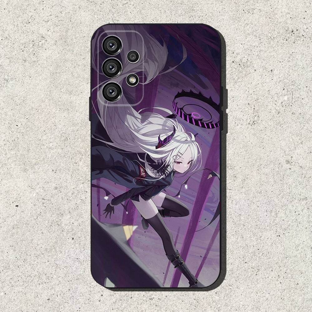 

Blue Archive Phone Case for Samsung S25 S24 S23 FE S22 S21 S20 FE plus Ultra Black soft shell Samsung S21Ultra