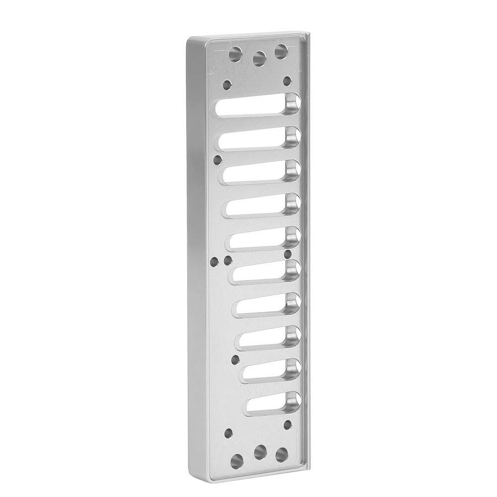 Harmonica Comb 10?Hole Blues Harp Comb Part for HOHNER SP20 Aluminum Alloy Harmonica