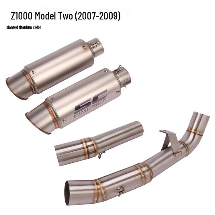 Compatible Exhaust Pipe for Kawasaki Ninja Z1000/Z1000SX (Years 2007-2020)