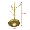 Creative Jewelry Stand, Multifunctional Earrings Hanger Round Tray Organizer Trinket Holder