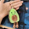 1Pc  Avocado Pendant Cute Doll Key Chain Plush Toy Stuffed Toys  Bag Pendant